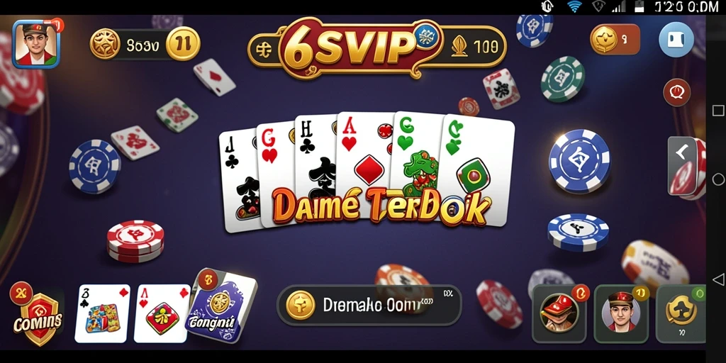 Tampilan gameplay menarik dari 6SVIP dengan pemain yang bersaing.