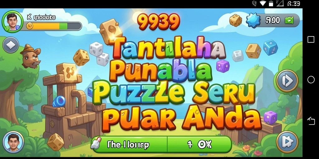 Tampilan seru gameplay Puzzle di 9939 dengan tantangan menarik.