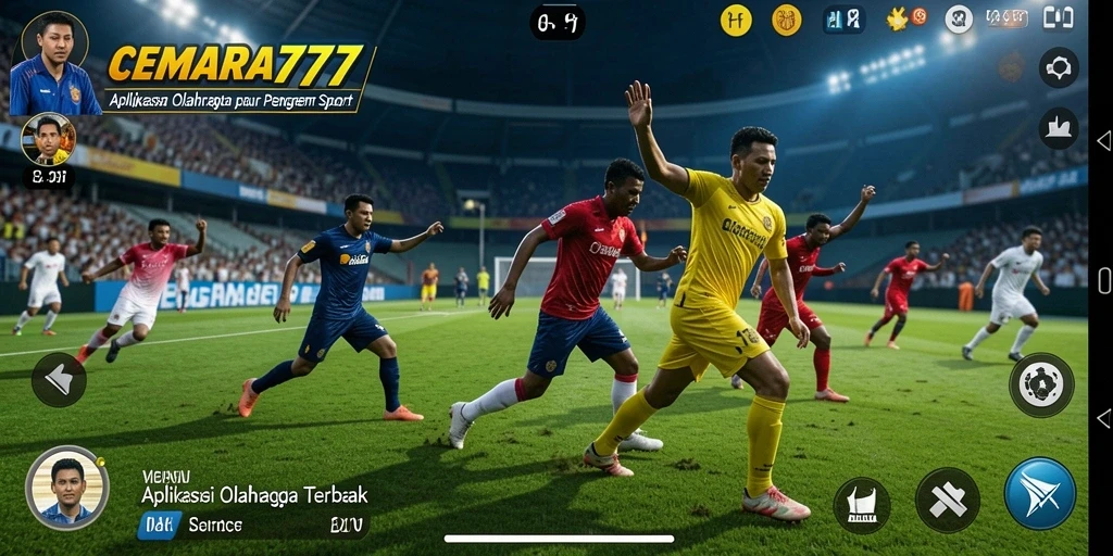 Gameplay seru di CEMARA777 dengan aksi olahraga yang intens.