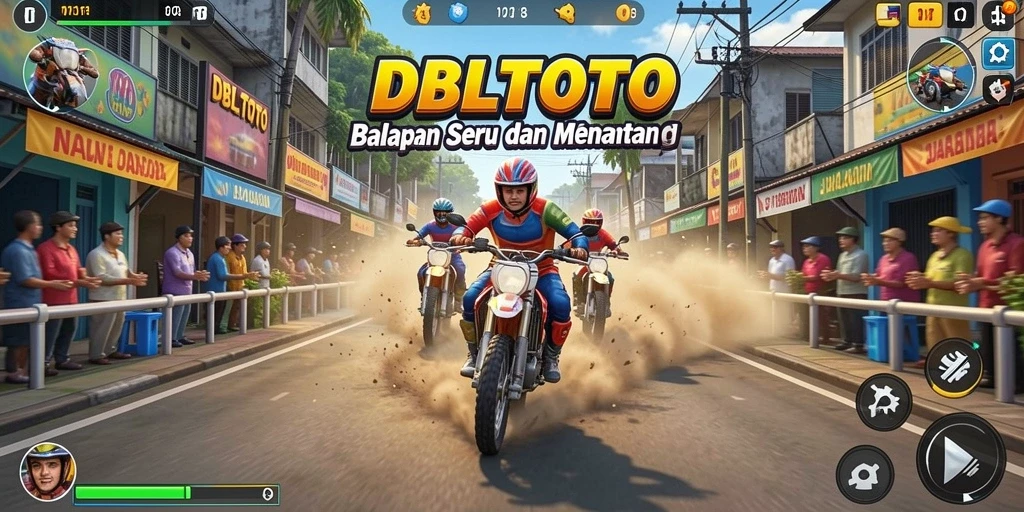 Gameplay DBLTOTO yang mendebarkan dengan variasi trek yang menantang.