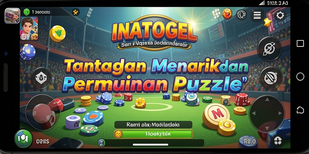 Gameplay menantang dan interaktif dari INATOGEL.